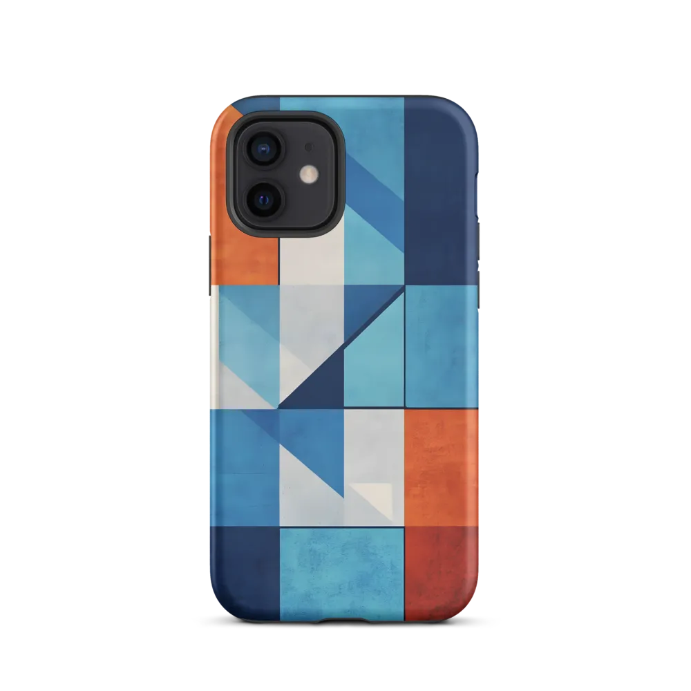 Geometric Harmony in Color | Phone Case |  12 | Tough Case | Matte
