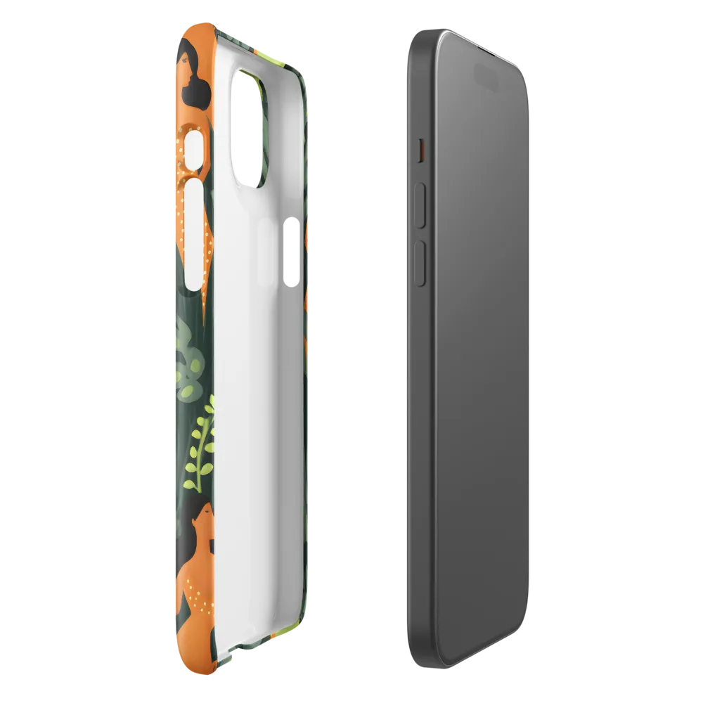 Playful Harmony in Patterns | Phone Case |  15 Plus | Snap Case | Glossy