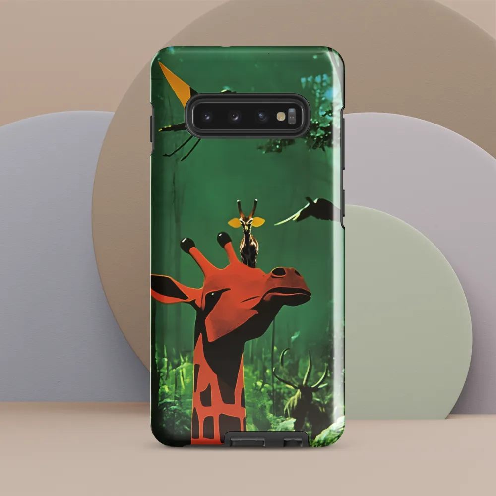 The Dreamscape of A Giraffe | Phone Case |  S10 Plus | Tough Case | Glossy