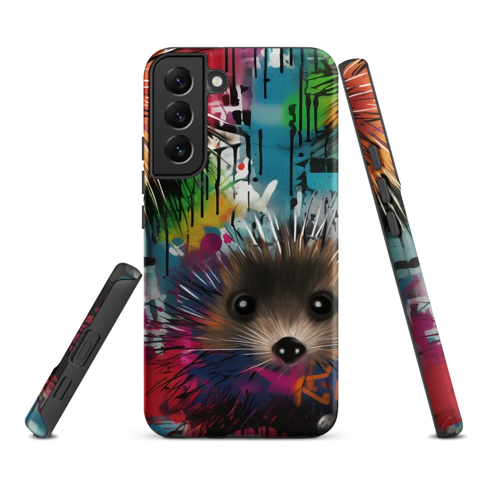 Whimsical Hedgehogs in a Kaleidoscopic Wonderland