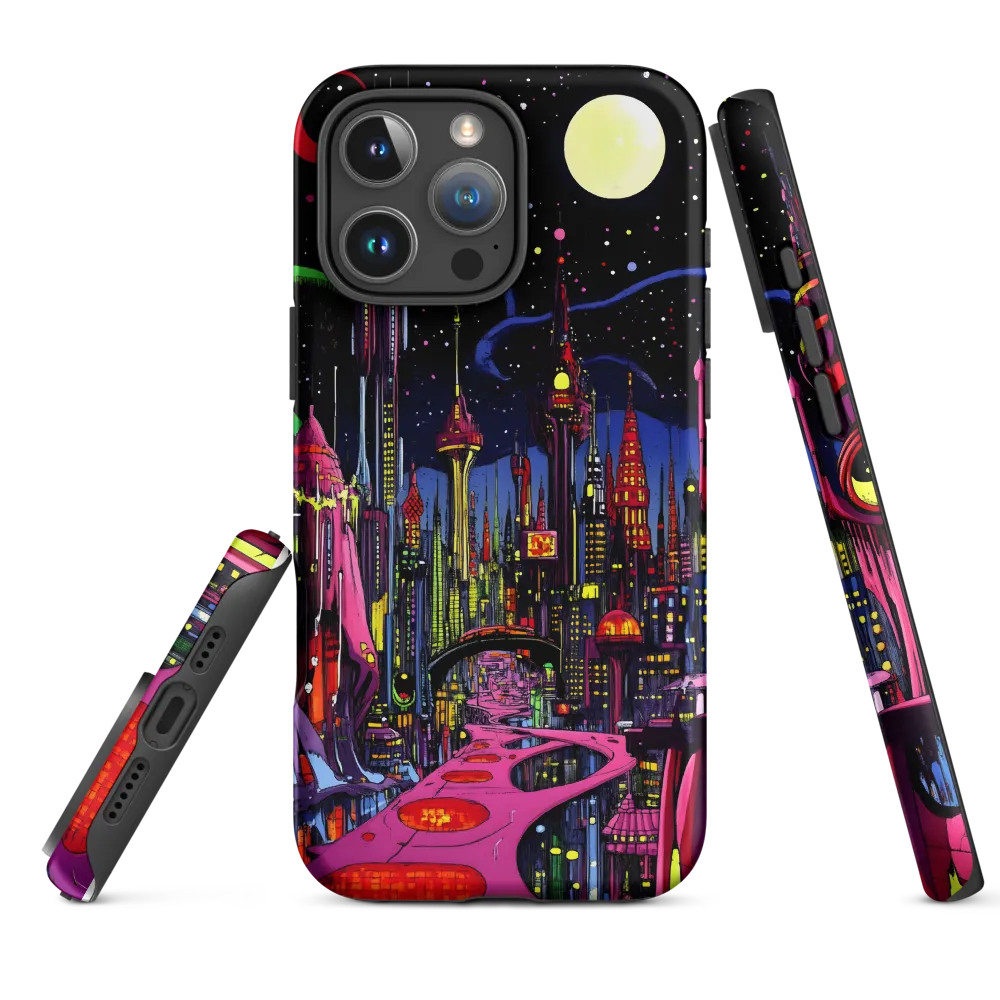 Neon Dreams of a Futuristic City