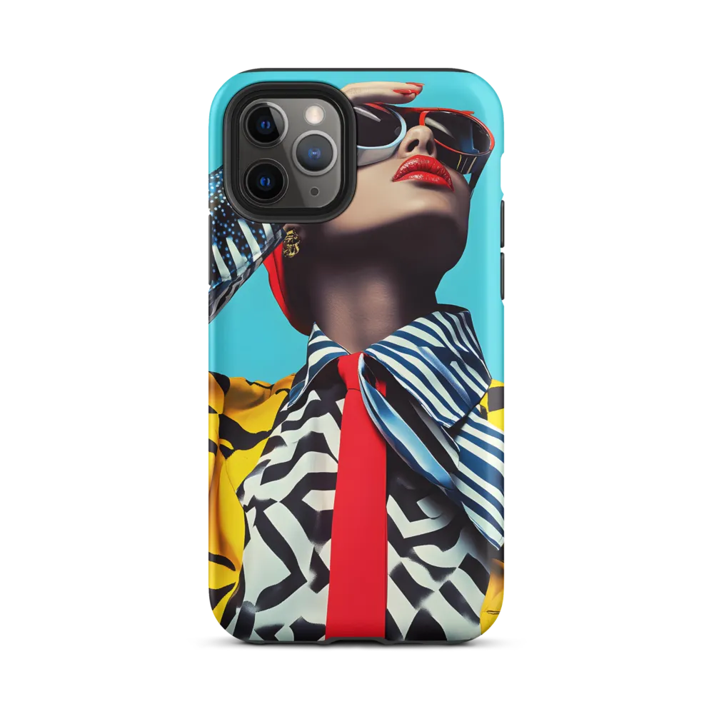 Chic Confidence in Bold Patterns