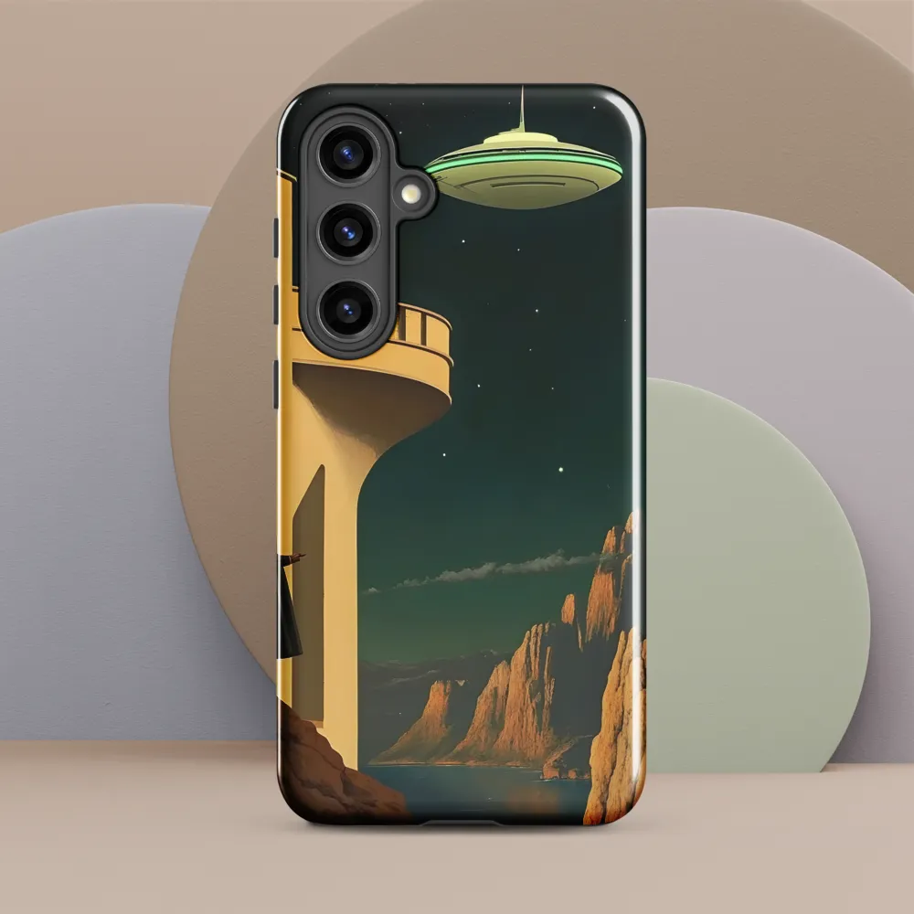 Encountering the Unknown | Phone Case |  S24 Plus | Tough Case | Glossy