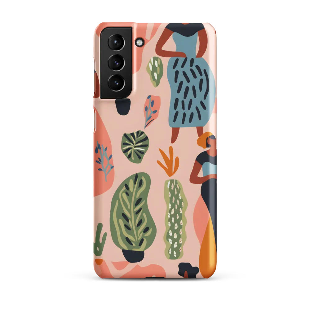 Harmony of Nature and Femininity | Phone Case |  S21 Plus | Snap Case | Matte