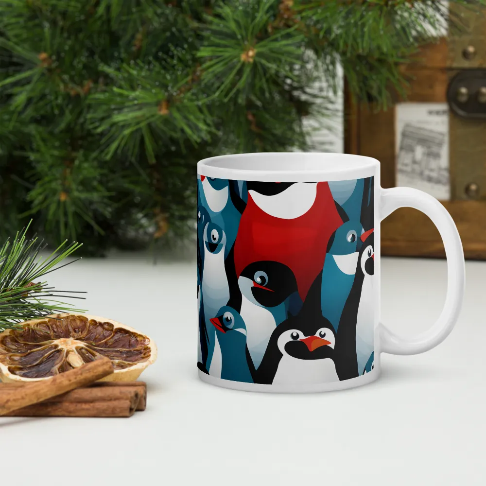 Penguin Parade | Mugs | Multiple Sizes & Colors