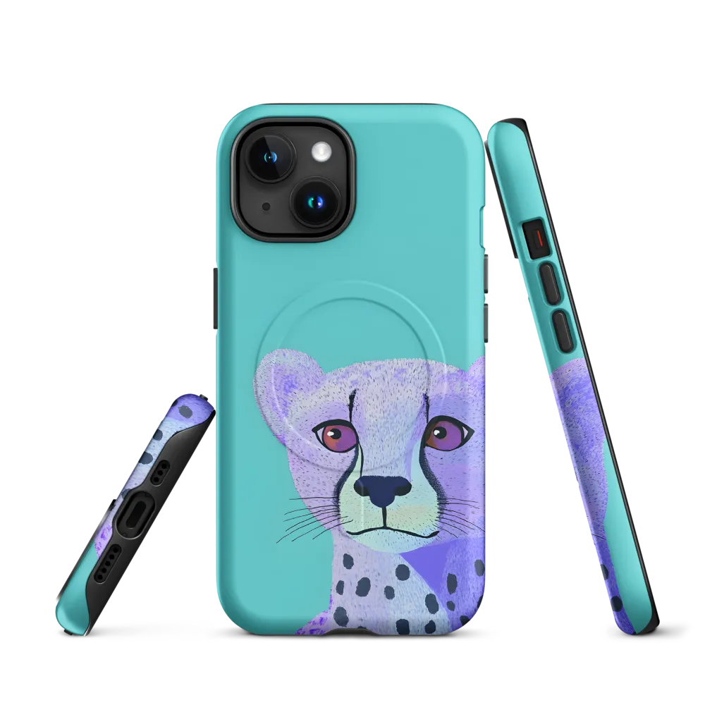 Curious Cheetah | Phone Case |  15 | MagSafe® Tough Case | Matte