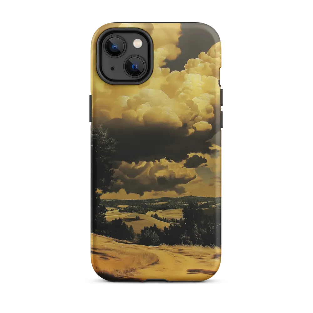Golden Serenity in the Landscape