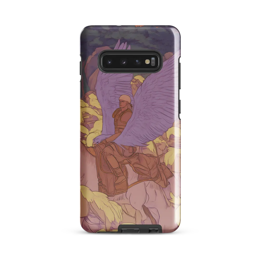 The Winged Guardian | Phone Case |  S10 Plus | Tough Case | Glossy