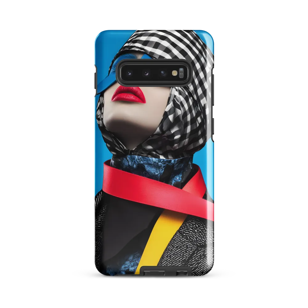 Striking Elegance in Modern Fashion | Phone Case |  S10 Plus | Tough Case | Glossy