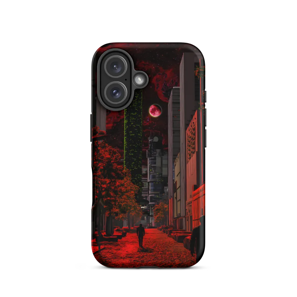 Cosmic Streets of a Dystopian Future | Phone Case |  16 | Tough Case | Matte