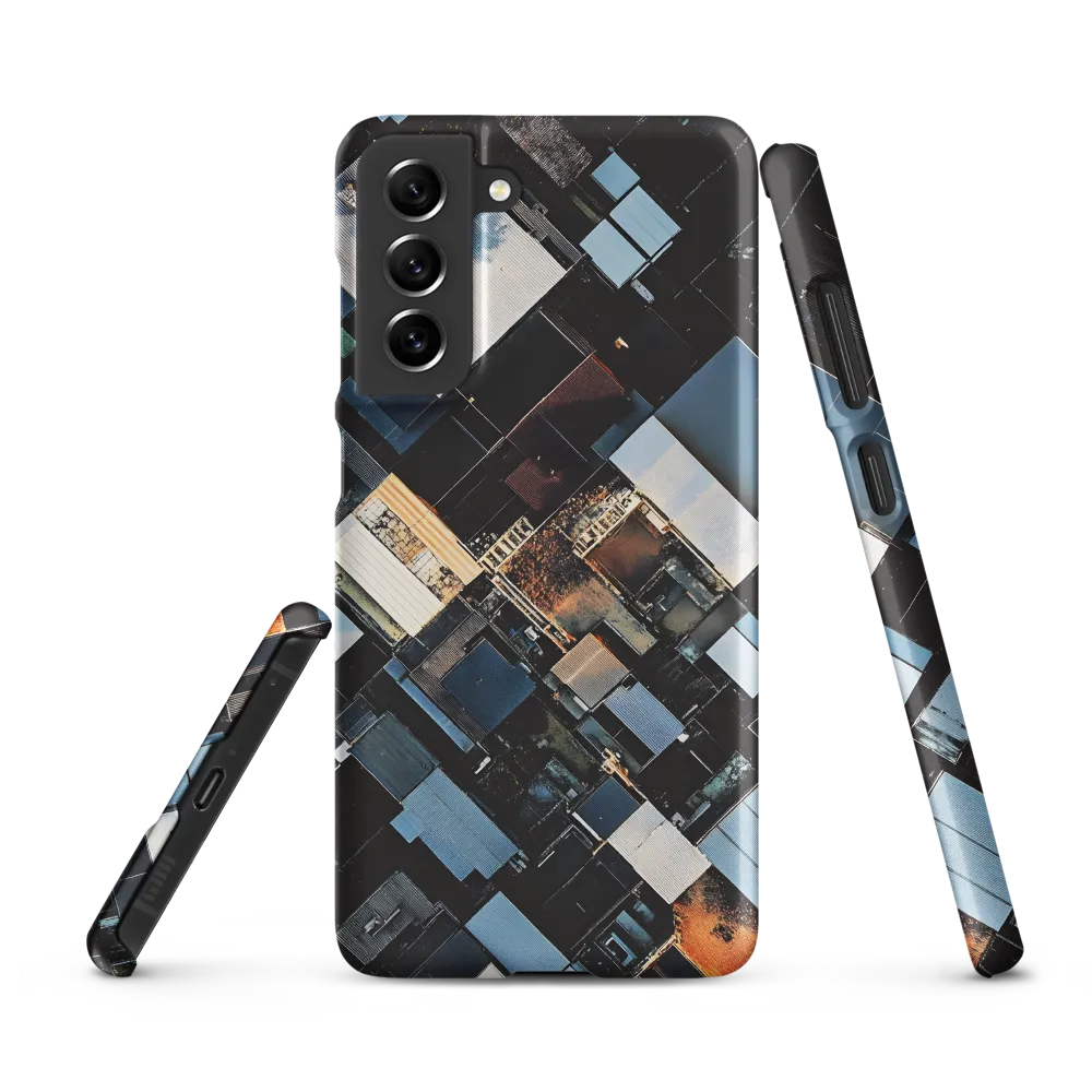 Urban Mosaic from Above | Phone Case |  S21 FE | Snap Case | Matte