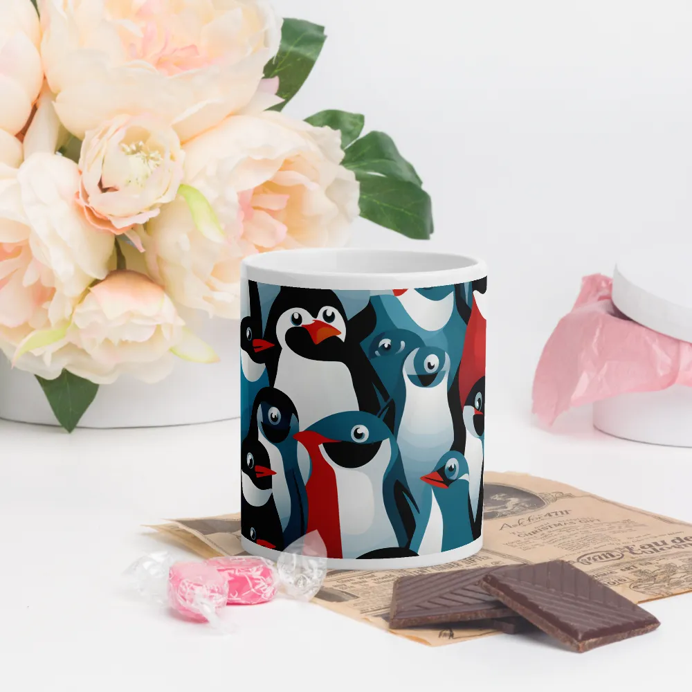 Penguin Parade | Mugs | Multiple Sizes & Colors