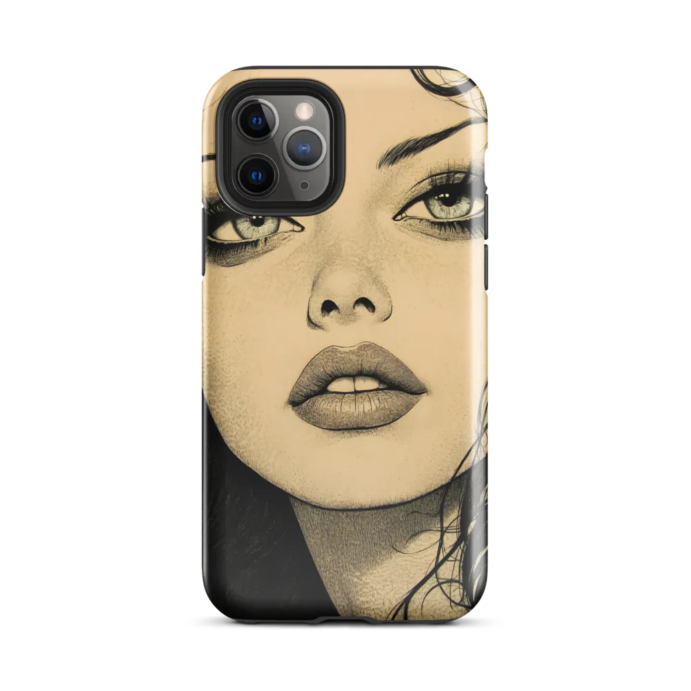Enigmatic Gaze | Phone Case |  11 Pro | Tough Case | Glossy