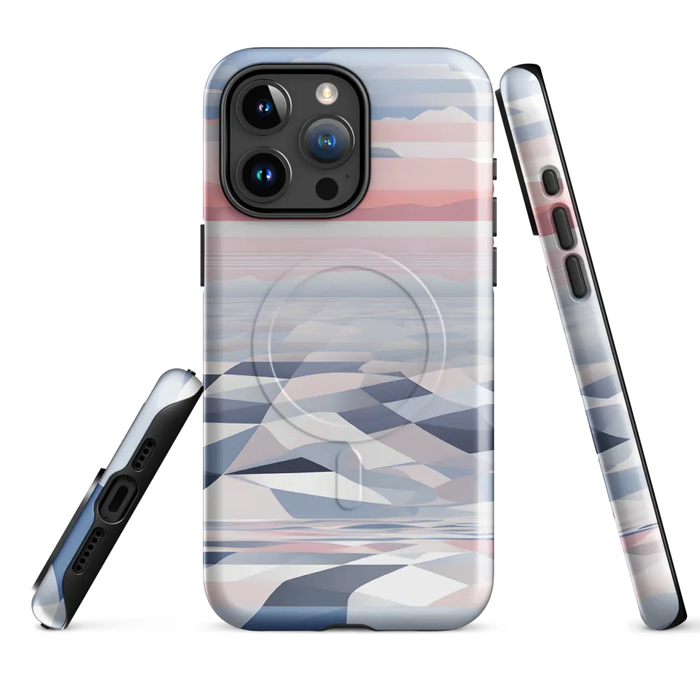 Serenity in Abstraction | Phone Case |  15 Pro Max | MagSafe® Tough Case | Glossy