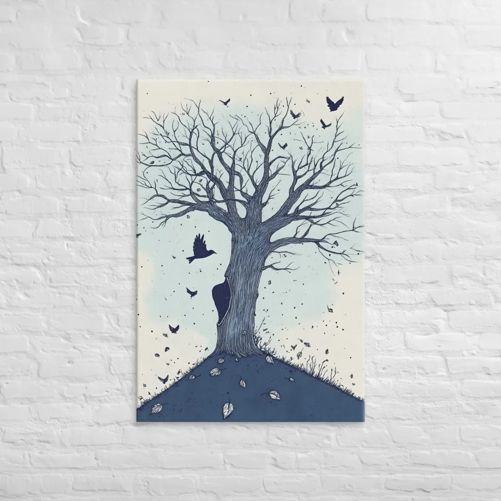 Whispers of the Barren Tree | Canvas | 32″×48″