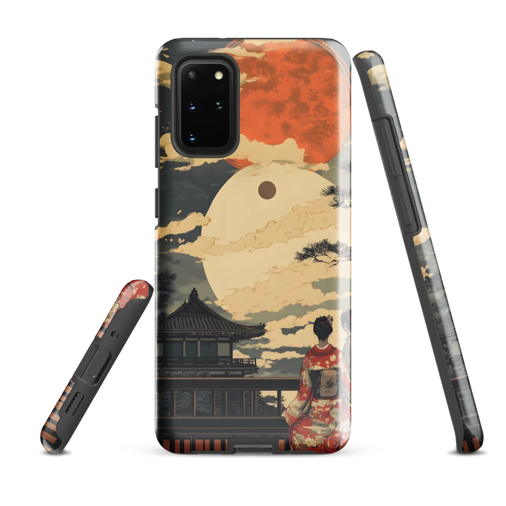 Under the Embrace of the Moon | Phone Case |  S20 Plus | Tough Case | Glossy