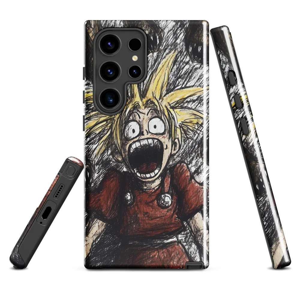 Chased by Shadows | Phone Case |  S24 Ultra | Tough Case | Glossy
