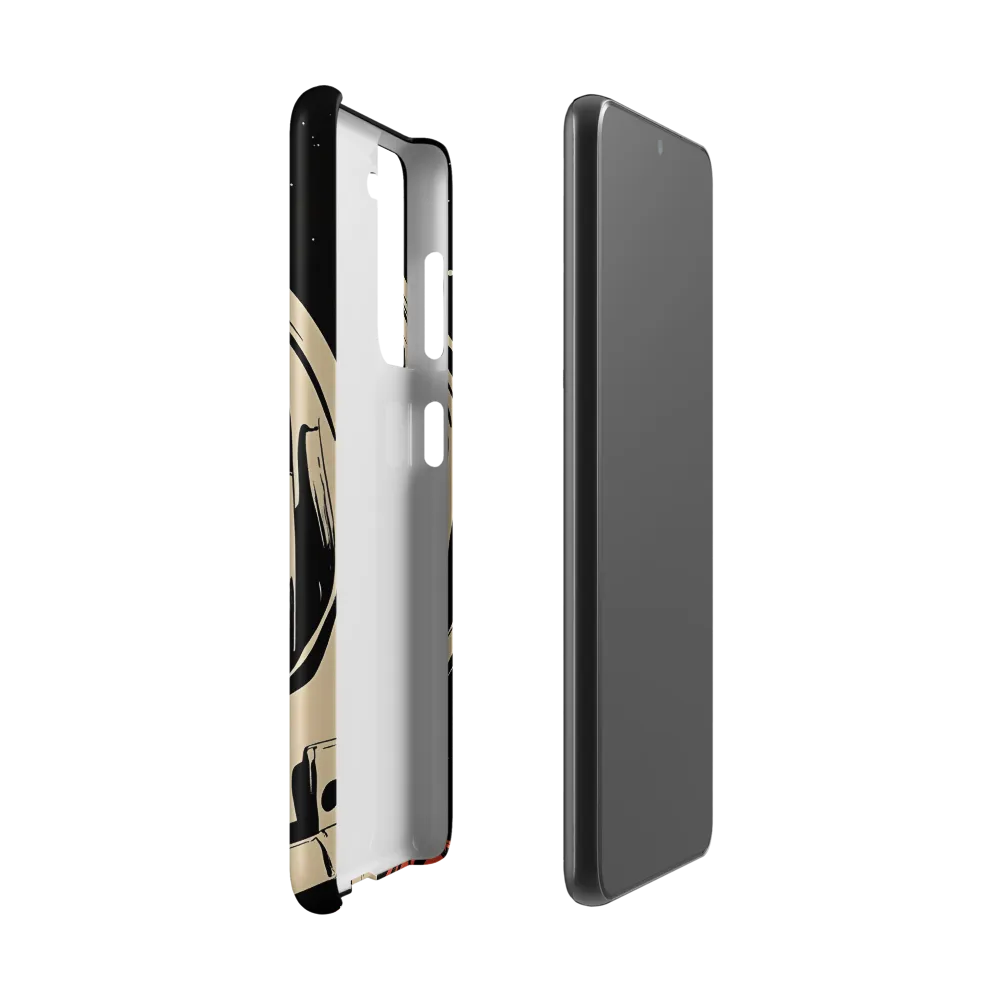 Gaze of the Astronaut | Phone Case |  S21 | Snap Case | Matte