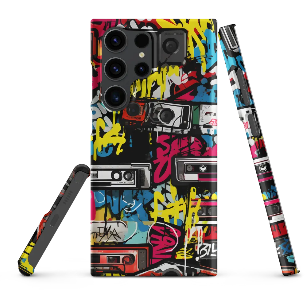 Urban Nostalgia: A Retro Cassette Explosion