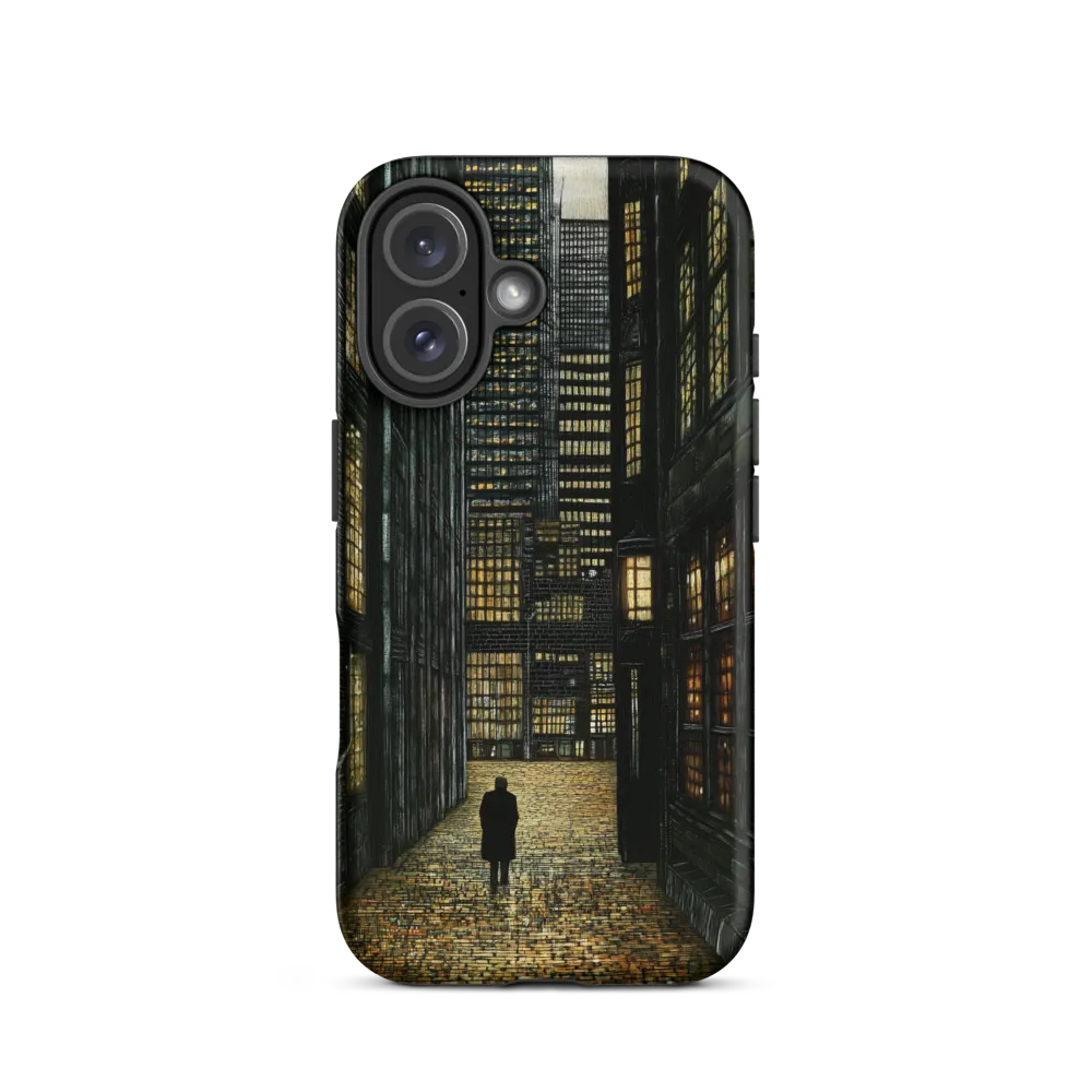 Echoes of the Urban Abyss | Phone Case |  16 | Tough Case | Matte