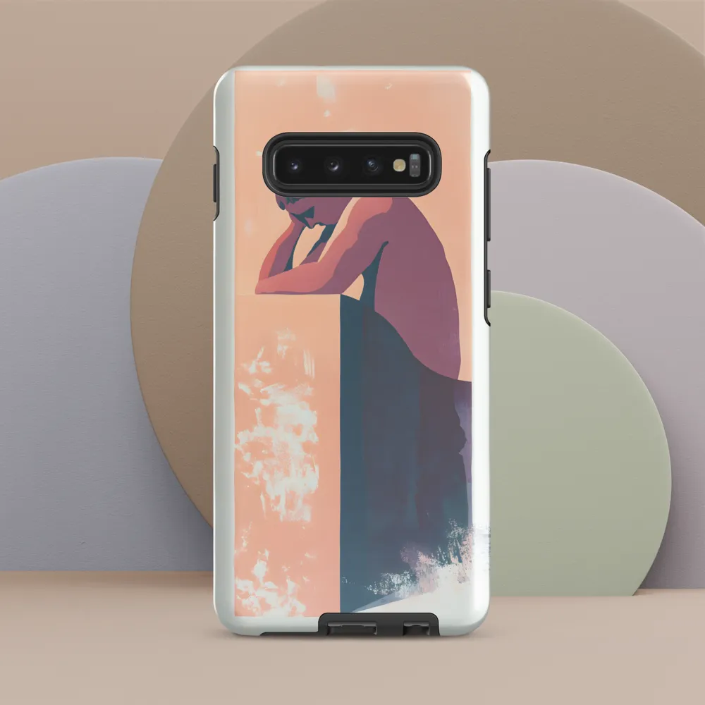 Contemplation in Solitude | Phone Case |  S10 Plus | Tough Case | Glossy