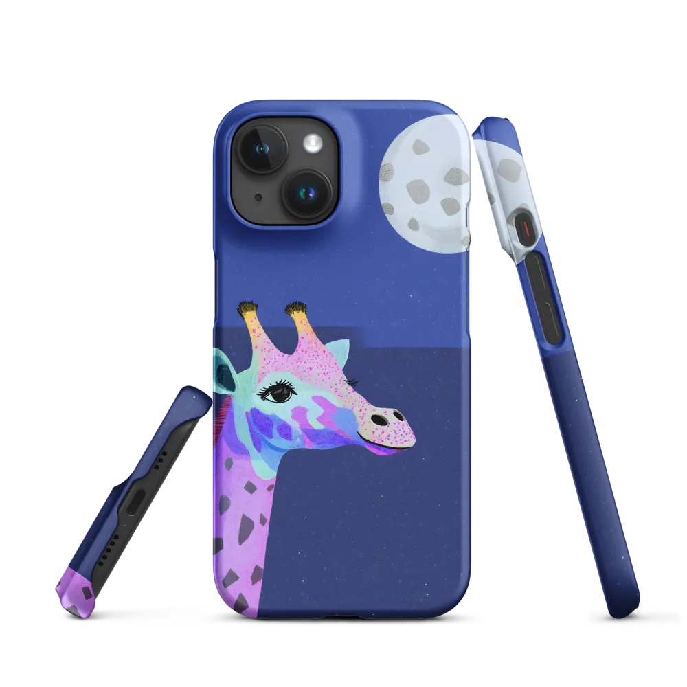 Whimsical Giraffe Under the Stars