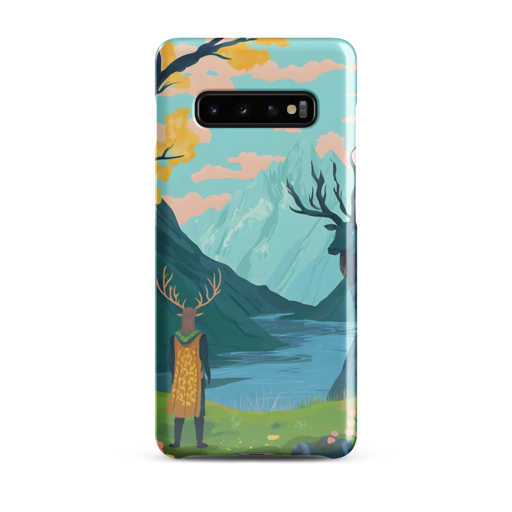 The Serene Guardian of the Landscape | Phone Case |  S10 Plus | Snap Case | Glossy