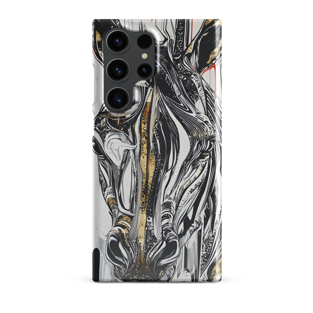 Ethereal Majesty: The Abstract Zebra