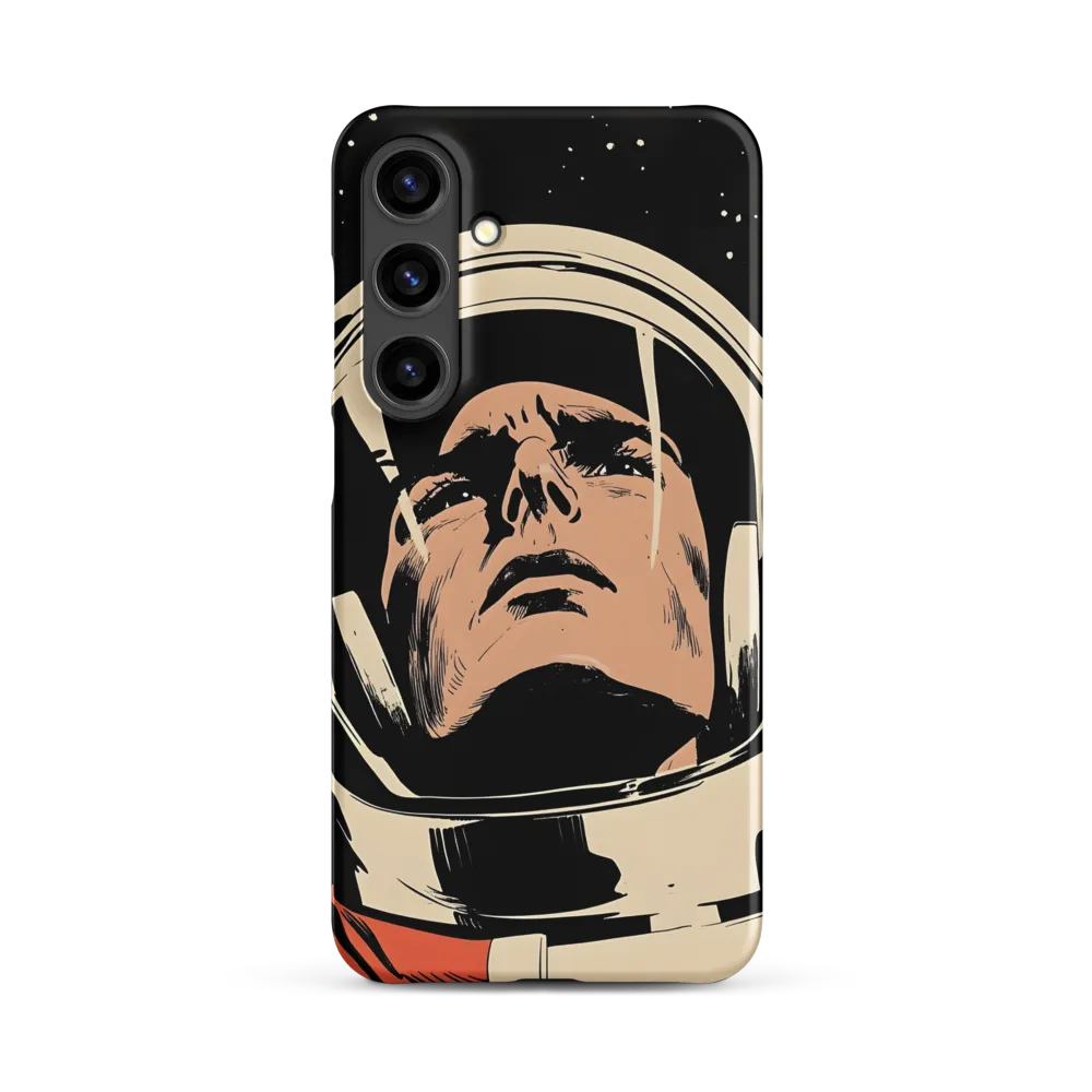 Gaze of the Astronaut | Phone Case |  S24 Plus | Snap Case | Matte