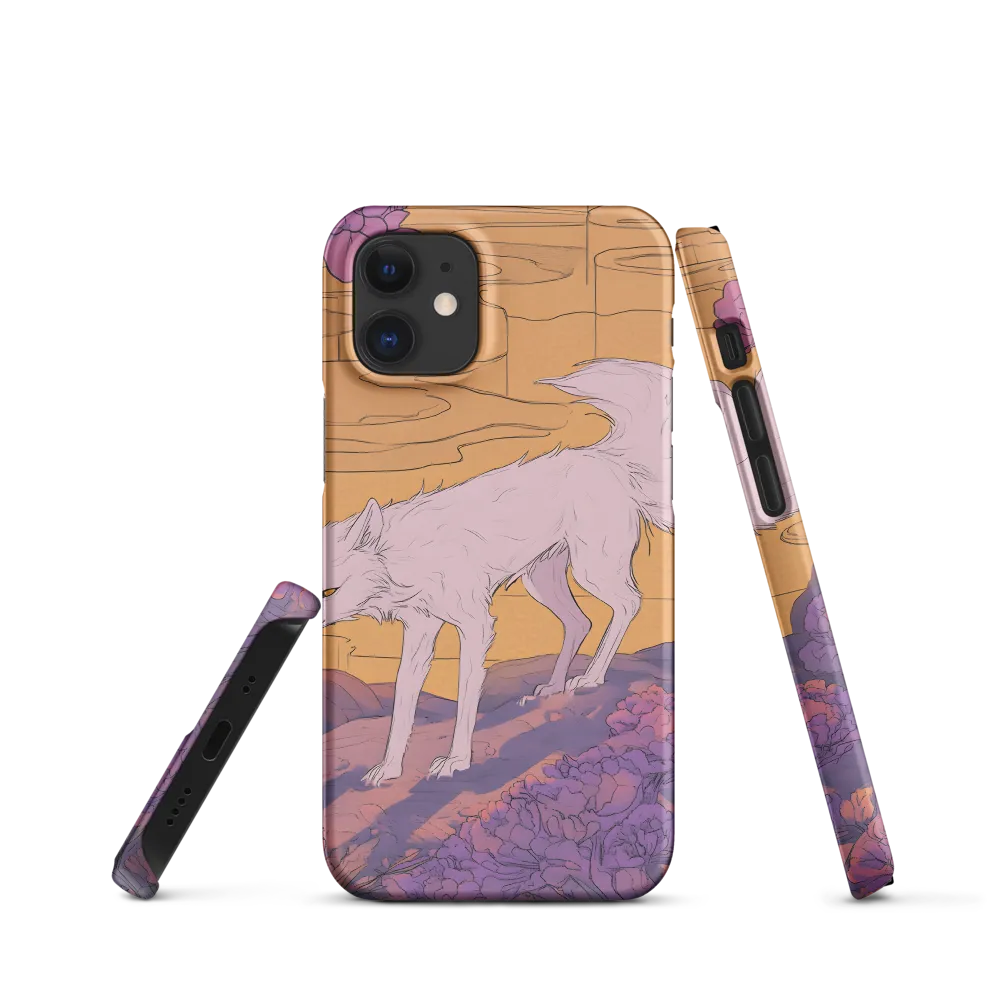 Whispers of the Violet Dawn | Phone Case |  12 Mini | Snap Case | Matte