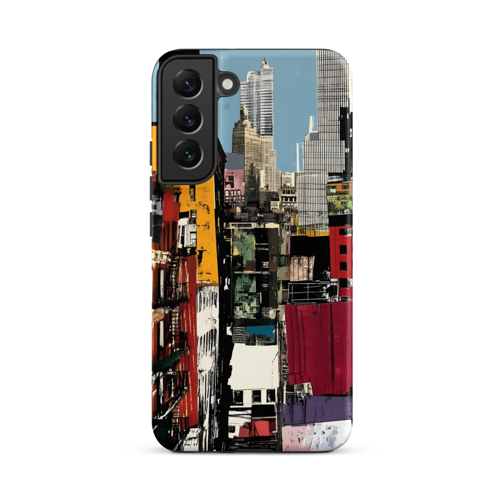 Urban Collage: A Vivid Cityscape