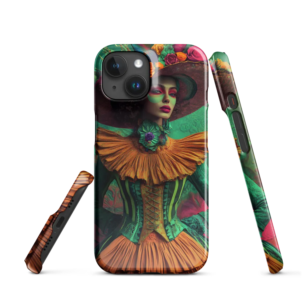 Ethereal Elegance in Color | Phone Case |  15 | Snap Case | Glossy