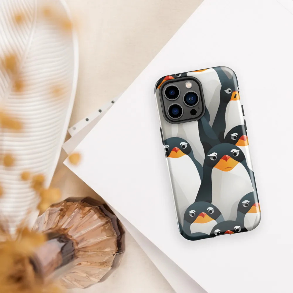 Playful Penguins: A Whimsical Collection | Phone Case