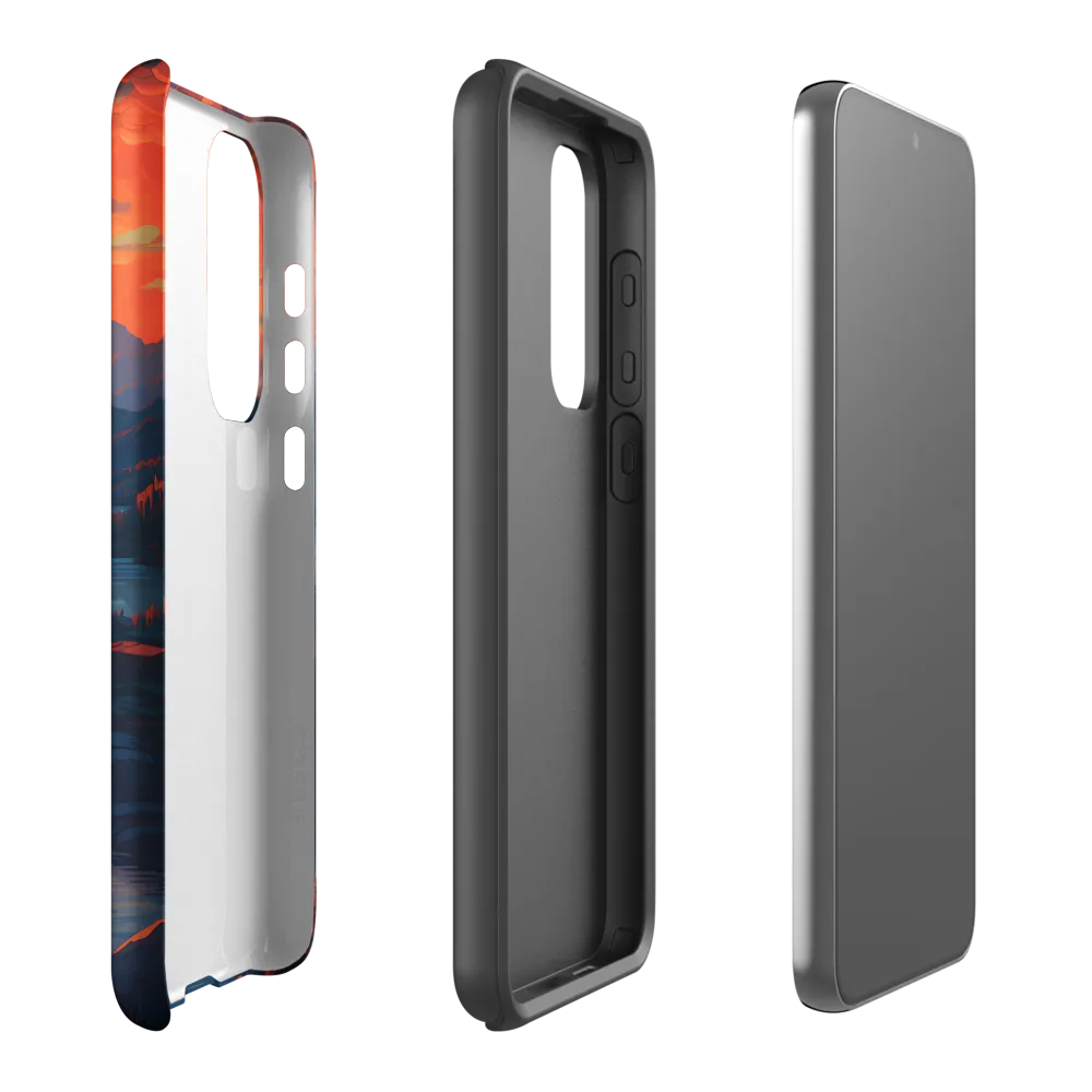 Ethereal Evening: A Digital Dusk