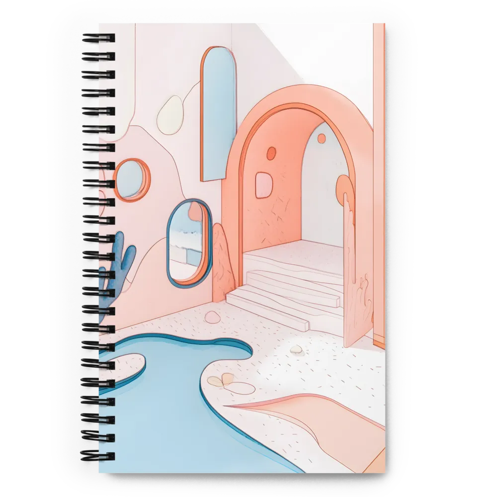 Serene Abode | Spiral Notebook