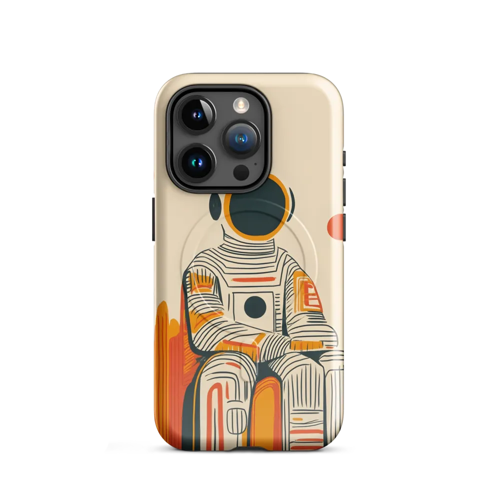 Contemplation of the Stars | Phone Case |  15 Pro | MagSafe® Tough Case | Glossy