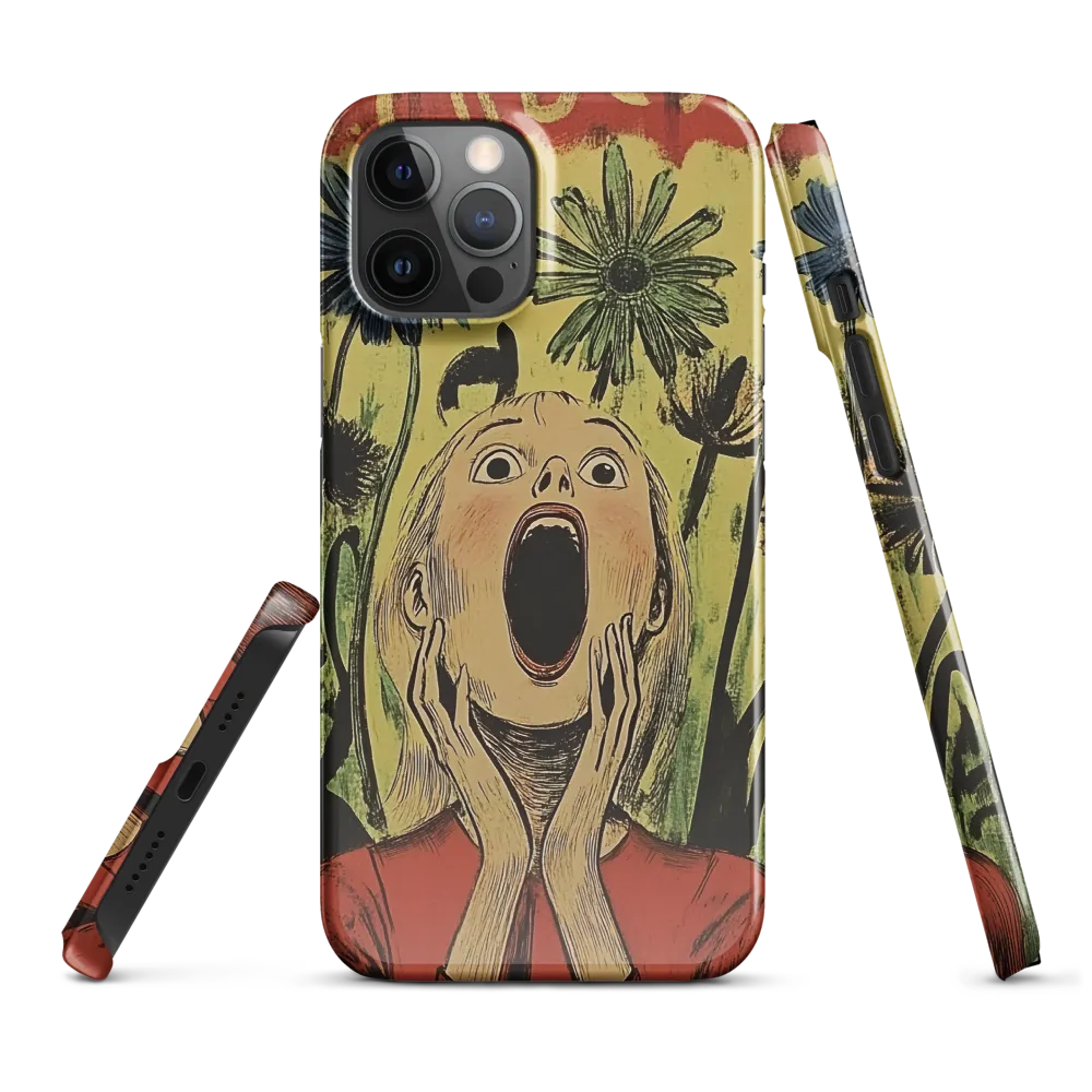 The Echo of Panic | Phone Case |  12 Pro Max | Snap Case | Glossy