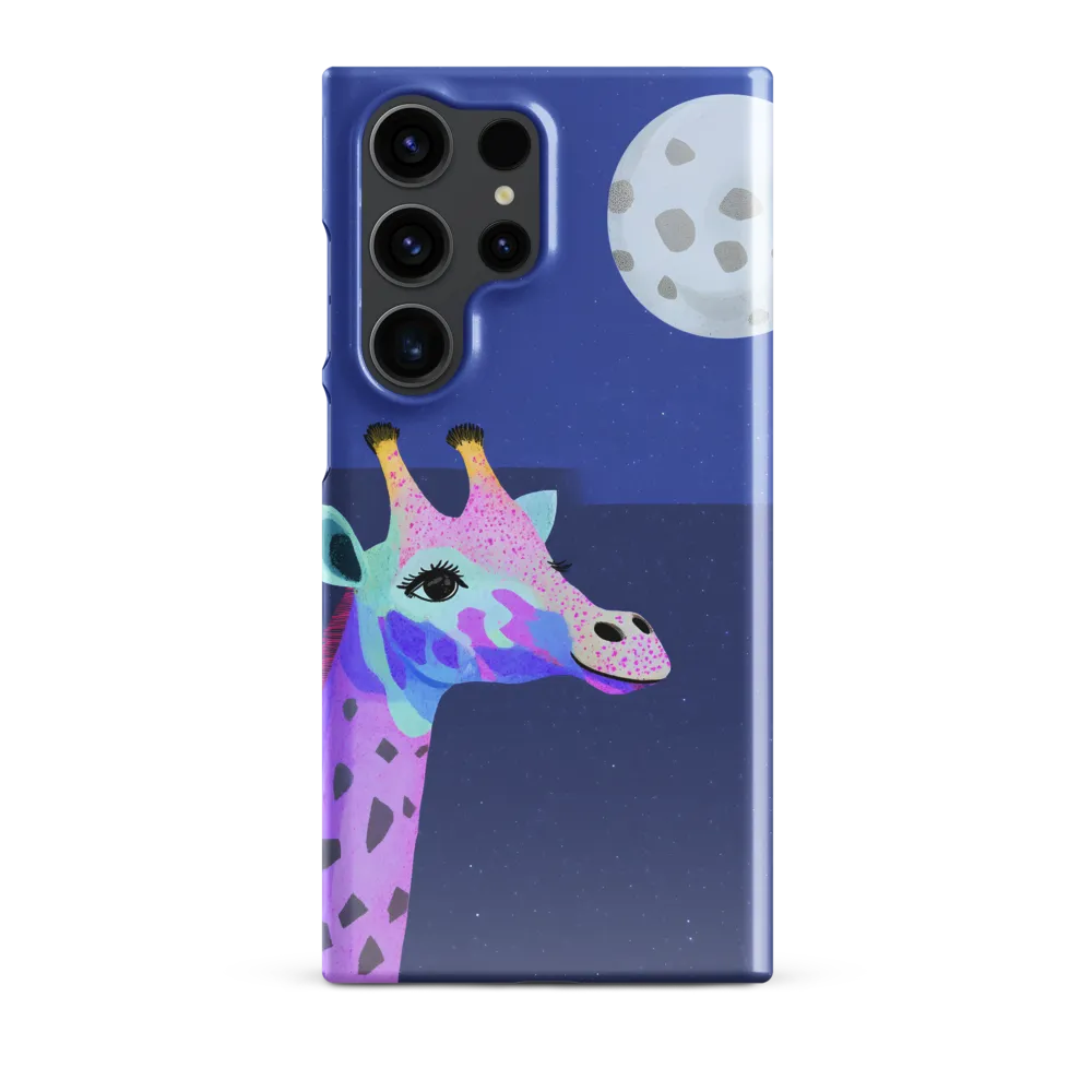 Whimsical Giraffe Under the Stars