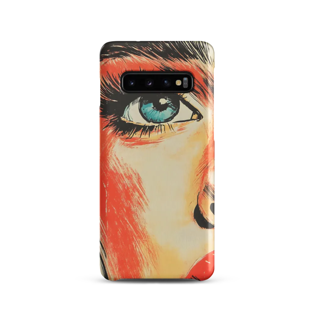 Intense Gaze: A Pop Art Portrait