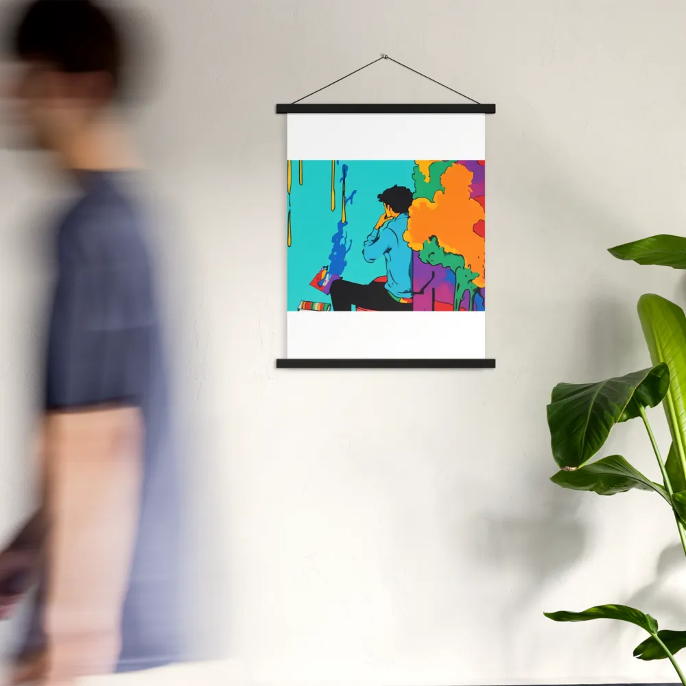 The Artist Within | Poster With Black Wood Hanger | 18″×24″