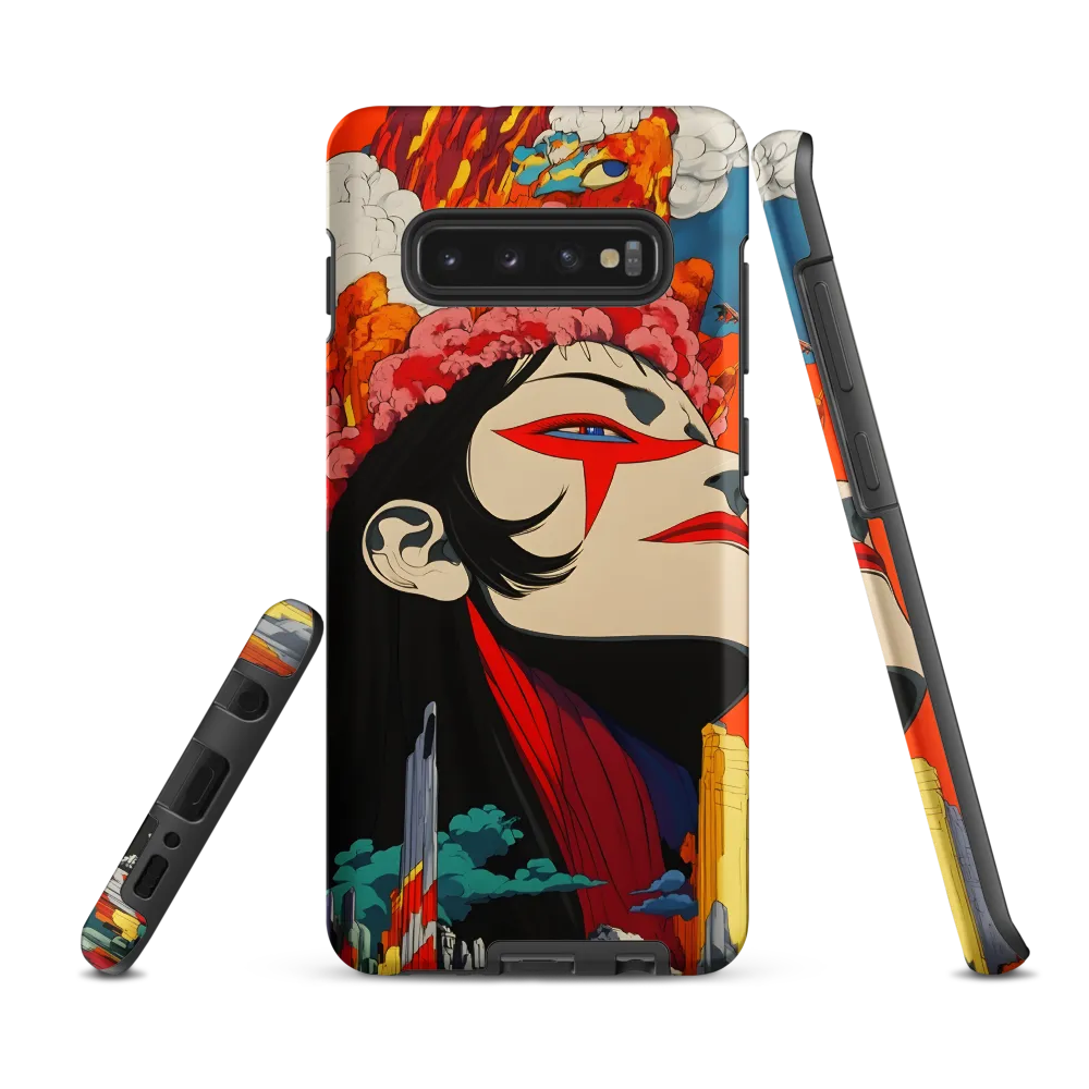 Eruption of Power | Phone Case |  S10 Plus | Tough Case | Matte