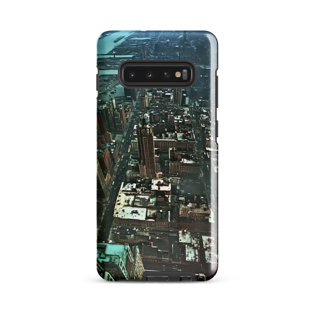 Aerial Symphony of Urban Life | Phone Case |  S10 Plus | Tough Case | Glossy