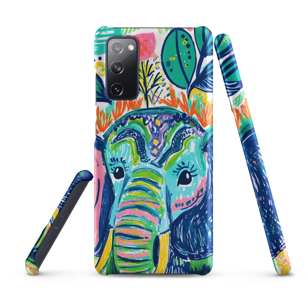 Whimsical Elephant Portrait