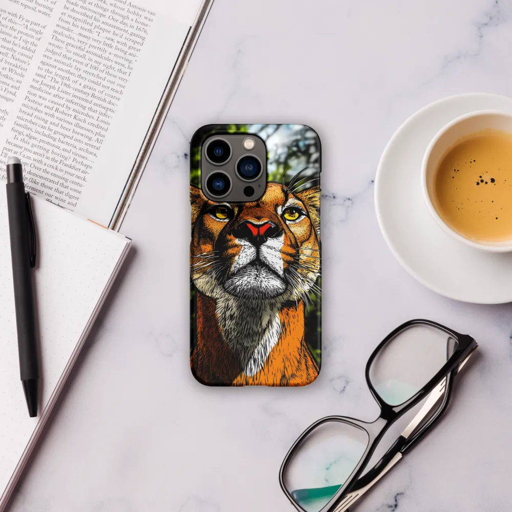 Regal Gaze: The Lioness in Focus