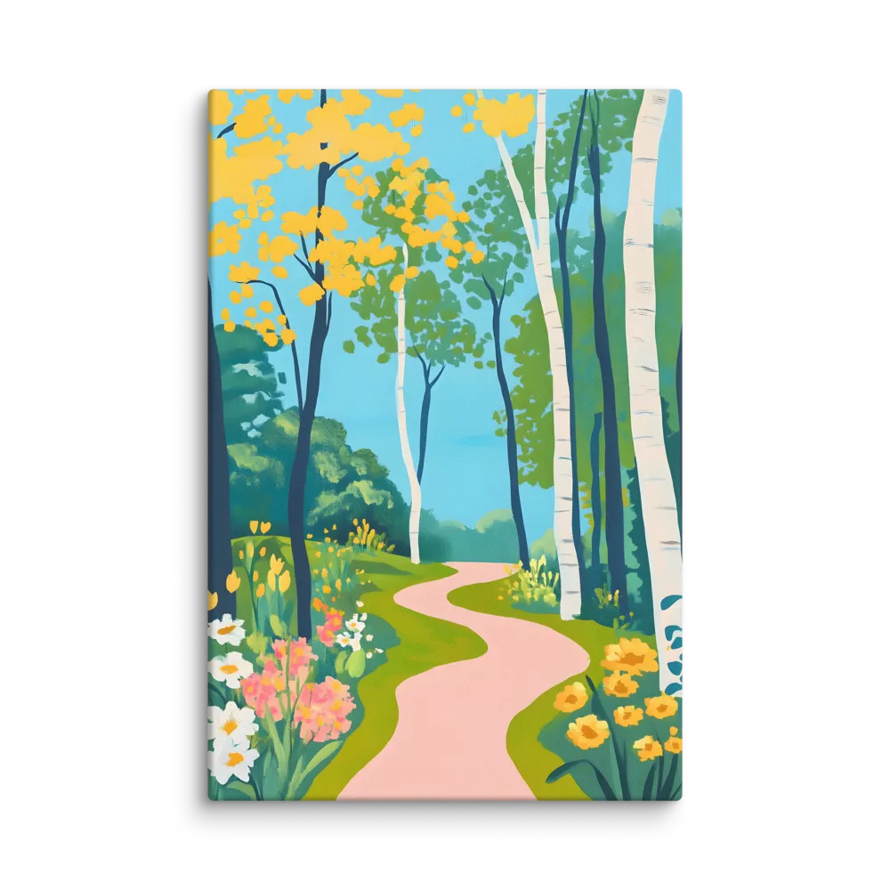 The Winding Path of Nature | Canvas | 32″×48″