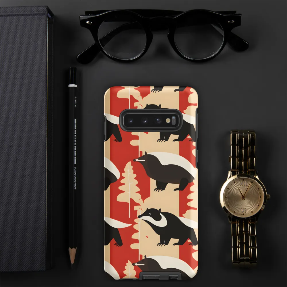 Wildlife Pattern: The Badger Tale