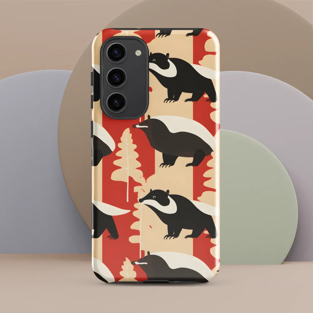 Wildlife Pattern: The Badger Tale