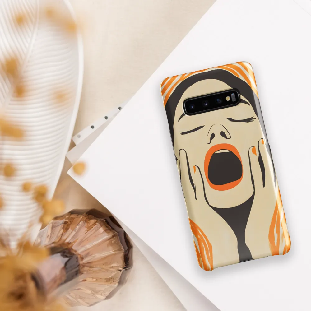 Echoes of Despair | Phone Case |  S10 Plus | Snap Case | Glossy