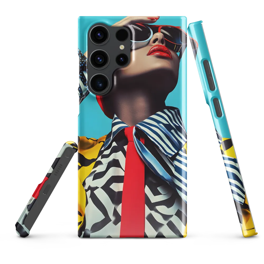 Chic Confidence in Bold Patterns