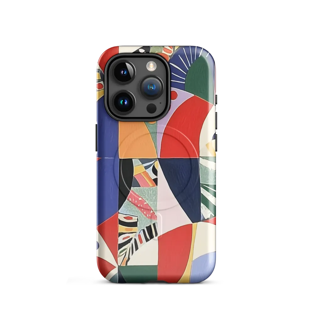 Dynamic Mosaic Symmetry | Phone Case |  15 Pro | MagSafe® Tough Case | Glossy